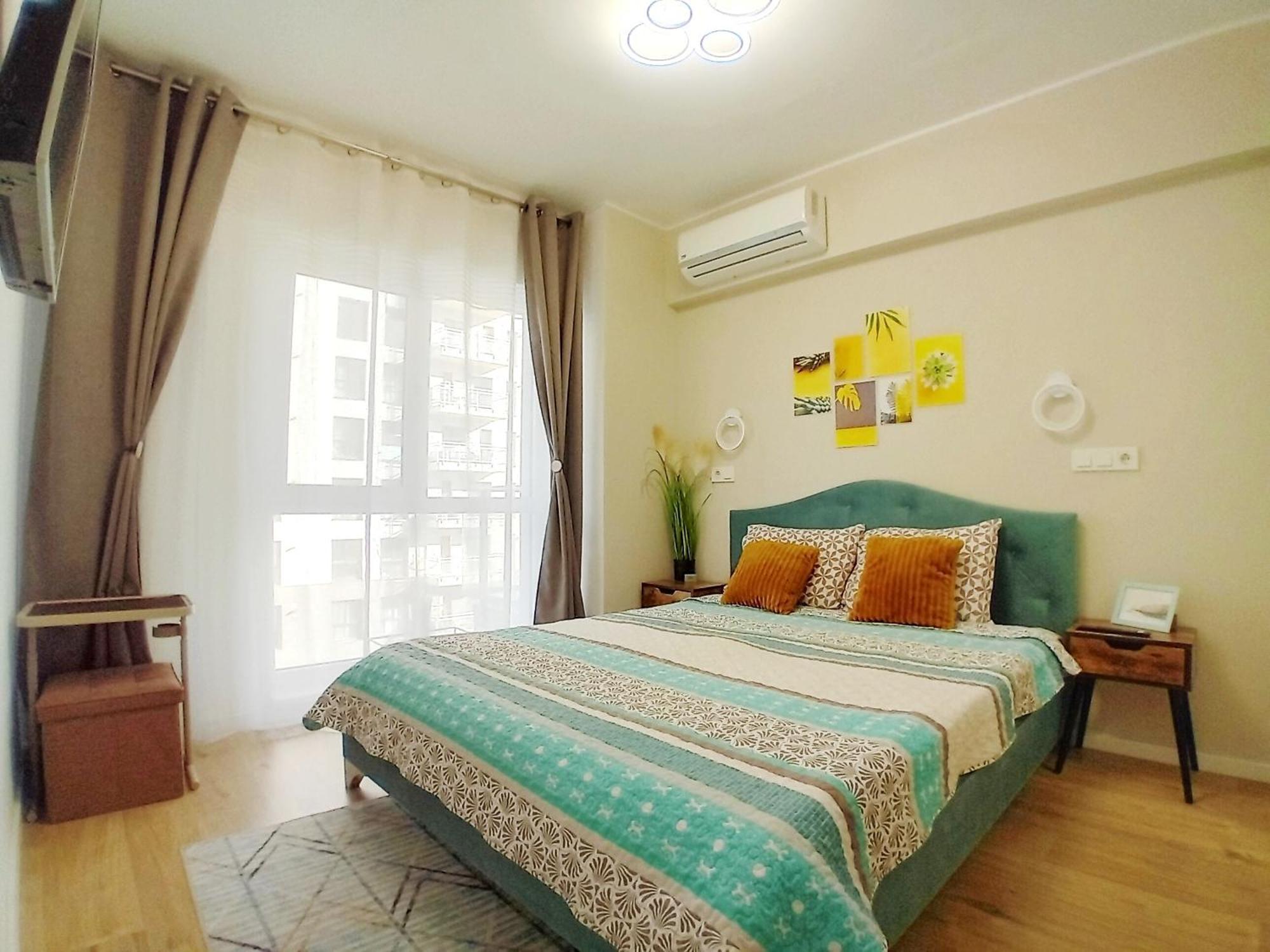 Sunshine - New & Quiet 1Br Apt, Business Area, Close To Airport, Highway A3, Subway Букурещ Екстериор снимка